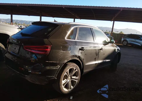 2015 Audi Q3 2.0T Premium Plus from USA, damaged, VIN WA1GFCFS4FR003666